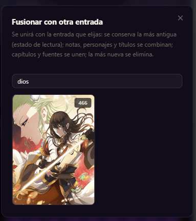 Fusionar duplicados