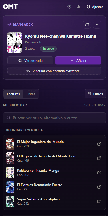 Captura de OmniManga Tracker 4